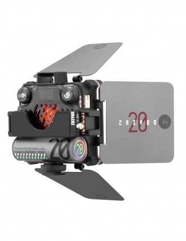 ZHIYUN Fiveray M20C Combo 20W RGB luz de cámara portátil, 4500mAh